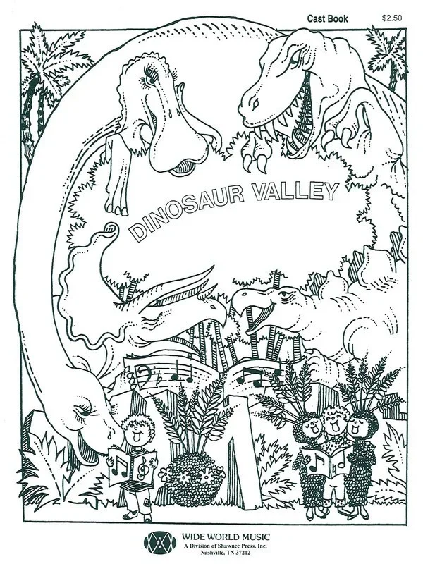 Dinosaur Valley Cast Book
