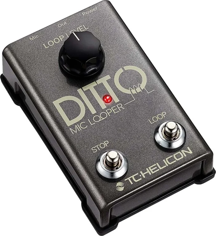 Ditto Mic Looper – Looping Pedal for Vocalists.