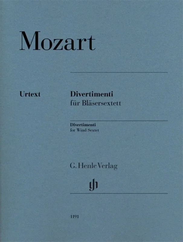 Divertimenti For Wind Sextet (Set Of Parts) Book