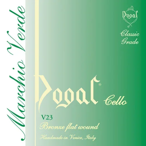 Dogal Cello String A 1 1/4, Green