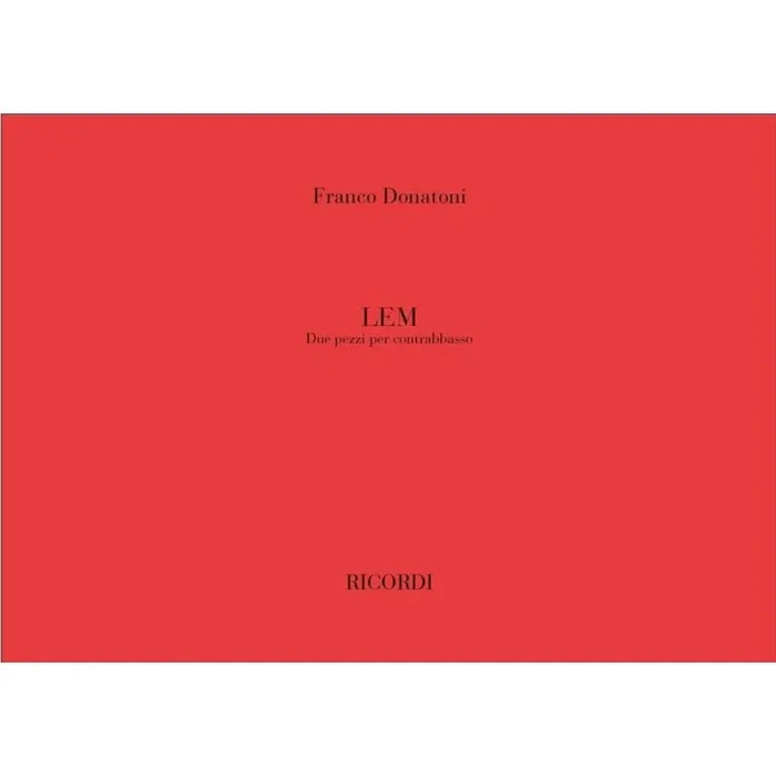 Donatoni, Franco – Lem