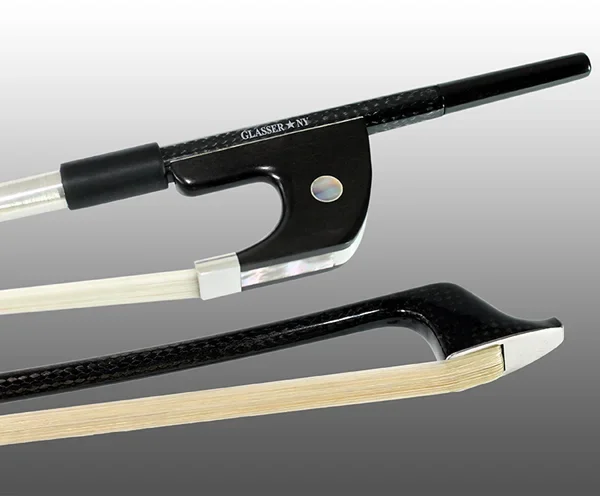 Double Bass Bow-Glasser Carbon Fibre Germ Braid 3/4