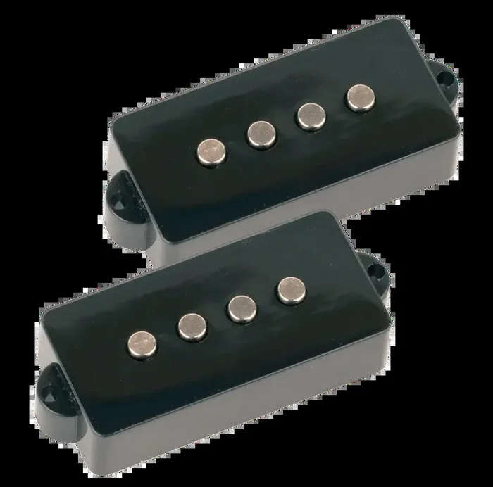 Dr Parts PB Pickup Set for P Bass Guitar – Ceramic Magnet, Black