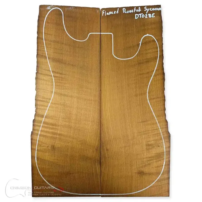 Drop Top – Flamed Roasted Sycamore – 2 Piece – 5.5mm