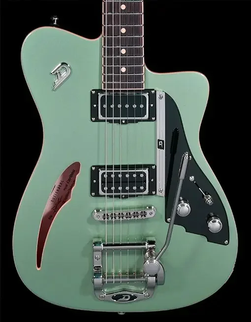 Duesenberg Caribou Guitar (Cyan Green)