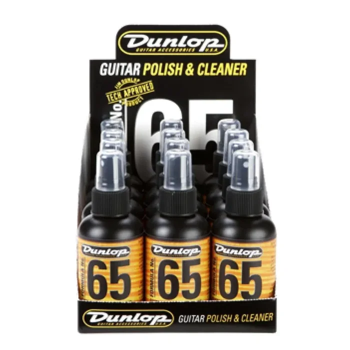 Dunlop Formula 65 Cleaner & Polisher Plucked Instrument Care and Maintenance 654 4oz PUMP