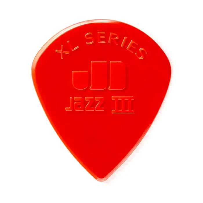 Dunlop Jazz III XL Red 1.38mm Nylon Plectrum