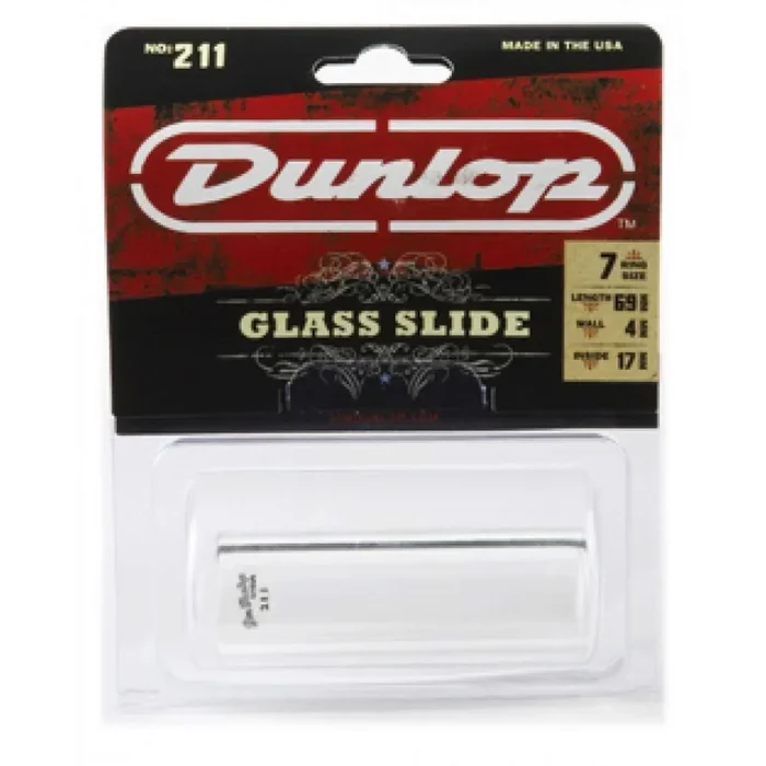 Dunlop No. 211S Glass Slide Heavy Wall Thickness – Small