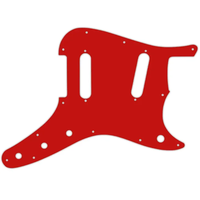 Duosonic Replacement Pickguard for Original Models – Red
