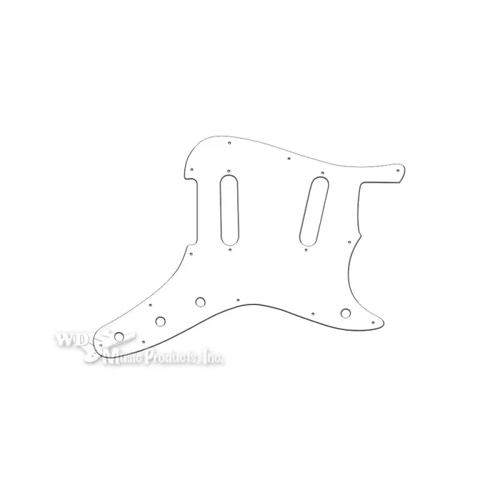Duosonic Replacement Pickguard for Original Models – White / Black / White