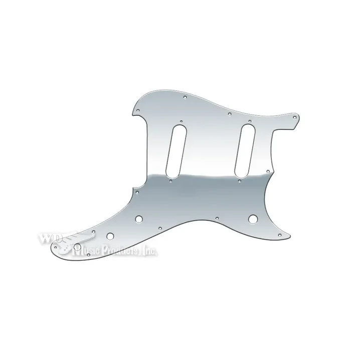 Duosonic Replacement Pickguard for Reissue Model – Clear Mirror