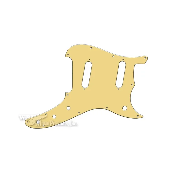 Duosonic Replacement Pickguard for Reissue Model – Cream Thin