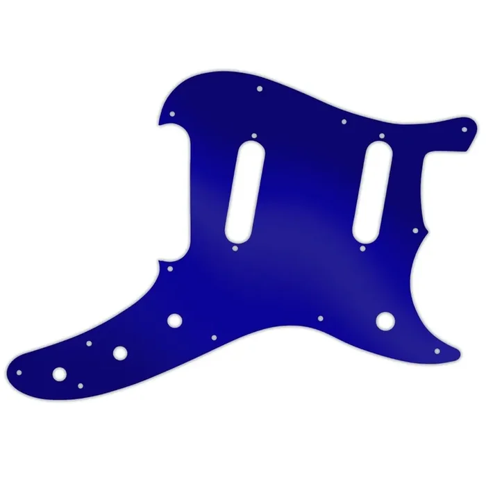 Duosonic Replacement Pickguard for Reissue Model – Dark Blue Mirror