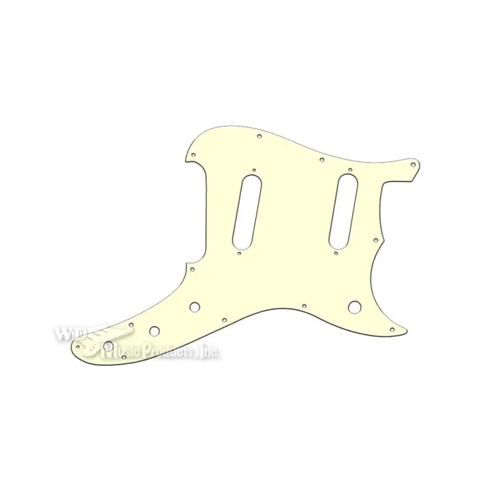 Duosonic Replacement Pickguard for Reissue Model – Parchment Thin