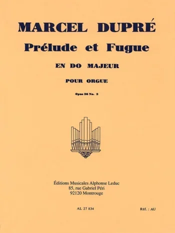 Dupre : 3 Preludes et Fugues Op.36, No.3 in C major Organ