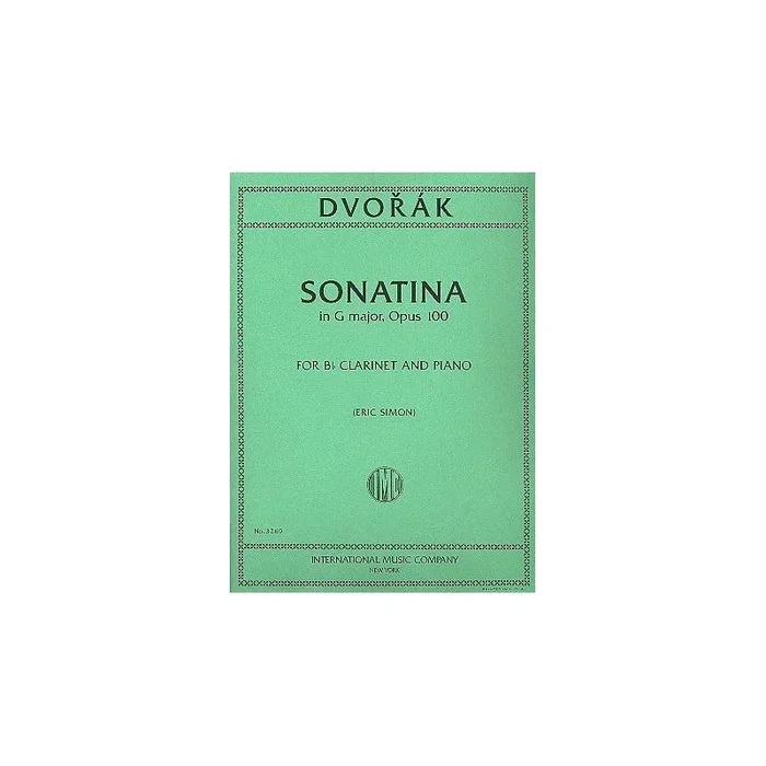 Dvořák, Antonín – Sonatina in G major op. 100