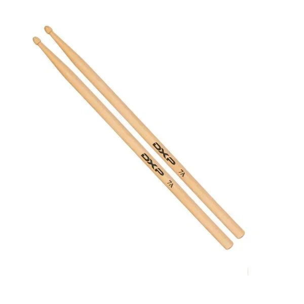 DXP 7AN Maple Drum Sticks – Wood Tip Pair