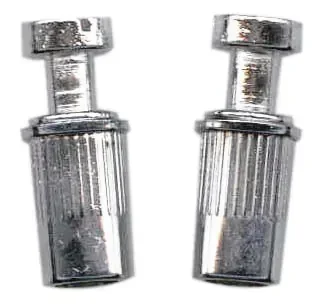 Eagle LP8454 Chrome Adjustable Tailpiece Post Set for LP Style Guitars