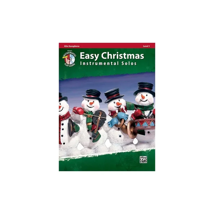Easy Christmas Instrumental Solos, Lev. 1-Alto Sax