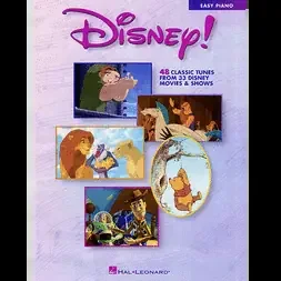 Easy Piano 48 Disney Songs