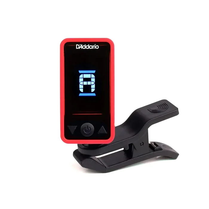 Eclipse Headstock Tuner, Red, by D’Addario