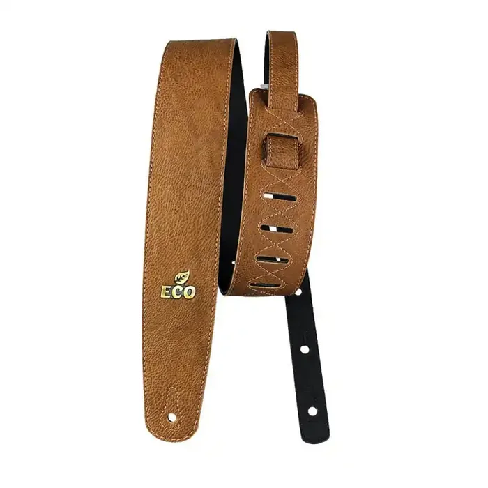 Ecostrap Vegan Guitar Strap – Whiskey *D