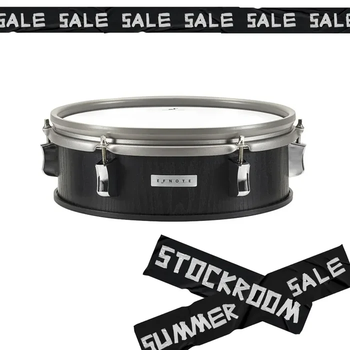 EFNOTE 12″ Black Tom/snare Pad 1143