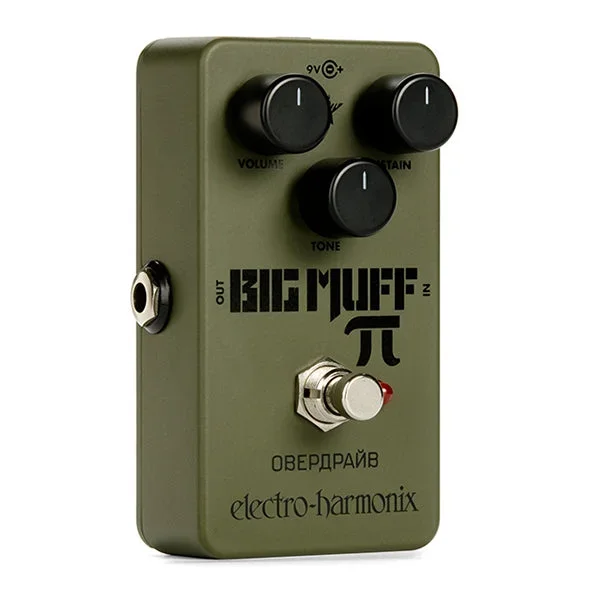 EHX Green Russian Big Muff Pedal