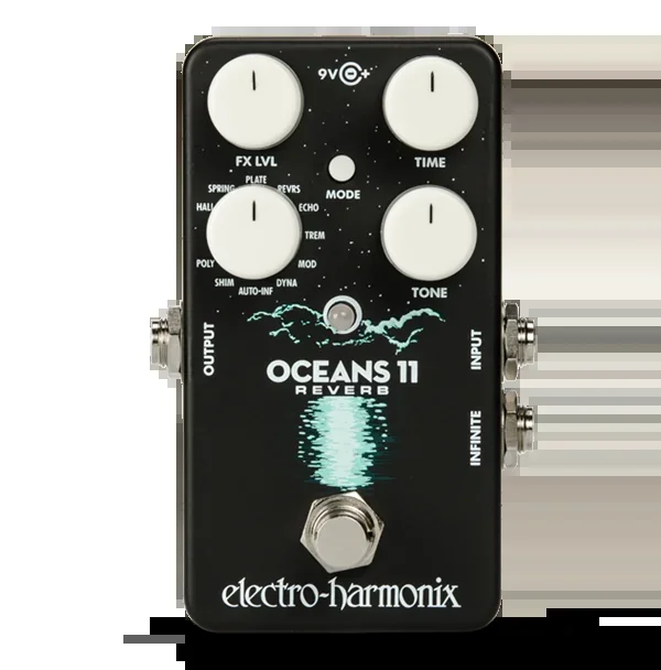 EHX Oceans 11 Reverb Pedal