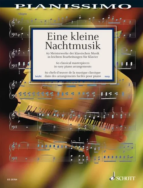 Eine kleine Nachtmusik, 60 classical masterpieces – piano – Schott Digital