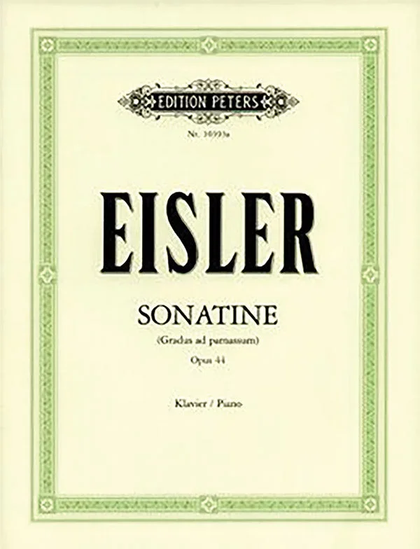 Eisler: Sonatina (Gradus ad parnassum), Op. 44