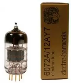 Electro‑Harmonix GOLD 12AY7 Gold‑Pin Tube Premium Low‑Gain Preamp Tube