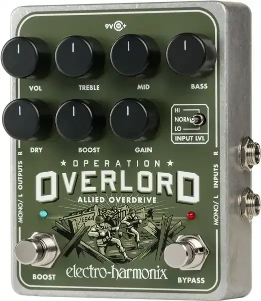 Electro-Harmonix Overlord – Overdrive/Boost Pedal for Guitar & Keys EHX
