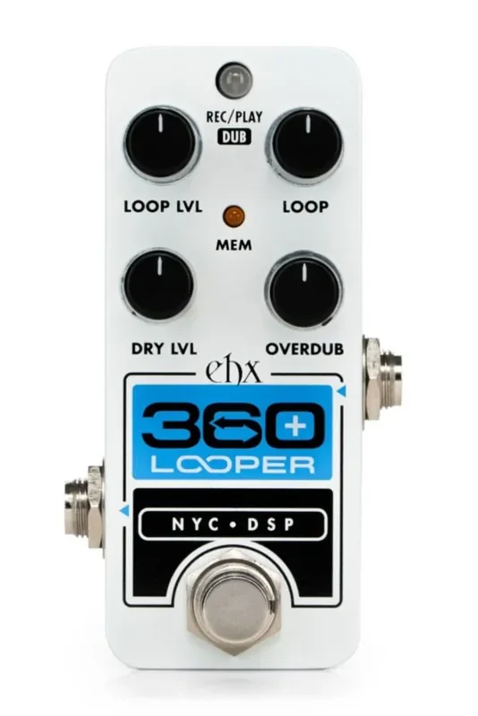 Electro-Harmonix Pico 360+ Looper Compact Looping Pedal with Advanced Features