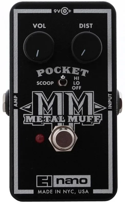 Electro Harmonix Pocket Metal Muff Distortion with Mid Scoop