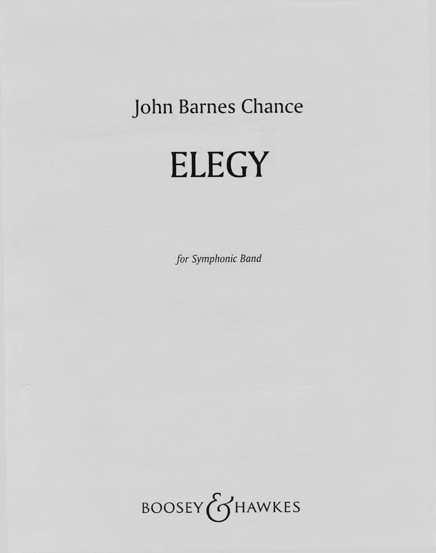 Elegy Full Score