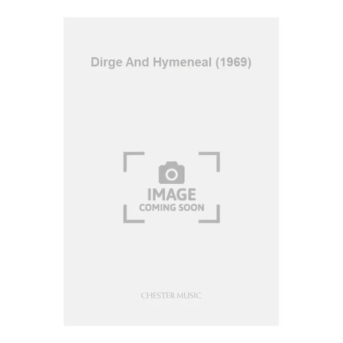 Elias, Brian – Dirge And Hymeneal (1969)