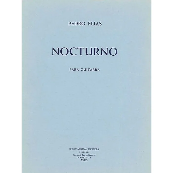 Elias, Pedro – Nocturno