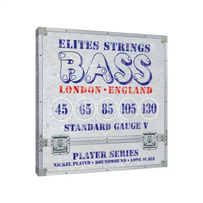 Elites Player Series Nickel Wound 45-130 5-String Bass Guitar Strings