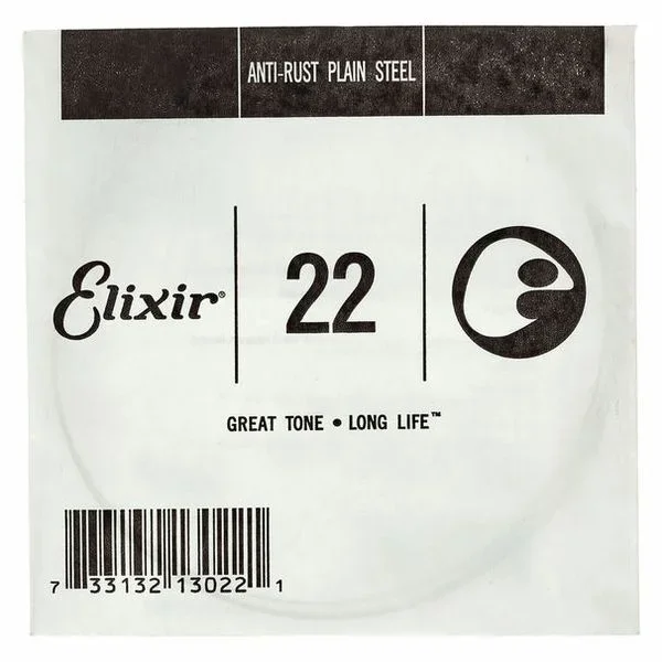 Elixir .022 Plain Steel