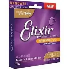 Elixir Nanoweb HD Lite 80/20 Bronze 11182