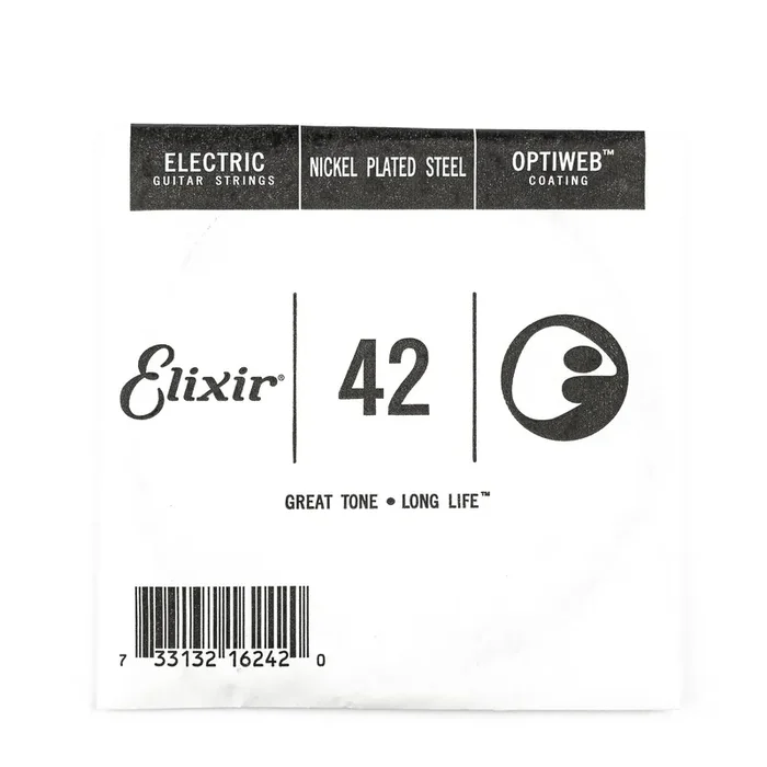 Elixir Optiweb Nickel Wound 42 (.042″) Electric Guitar Single String