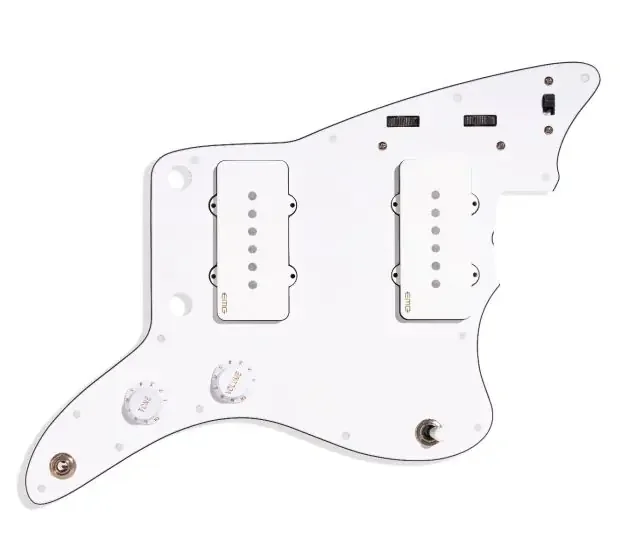 EMG Jmaster Pickguard System White