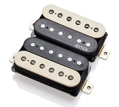 EMG SUPER 77 Set Floyd Rose Spacing Zebra