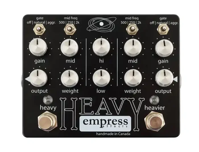 Empress Effects Heavy Pedal Powerful Distortion for Crushing Metal Tones