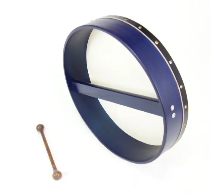 EMS 18″ x 3.5″ Fixed Head Bodhran in Indigo