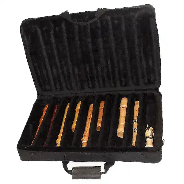 EMS HD10R 10 Slot Recorder Case With Sheet Music Compartment