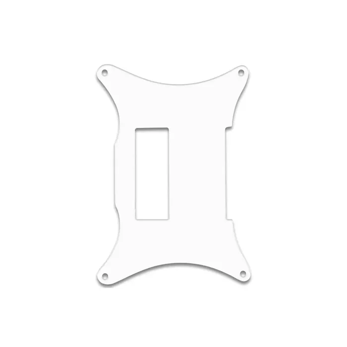 Epiphone 50Th Anniversary Crestwood – Solid Shiny White .090″ / 2.29mm thick, with bevelled edge