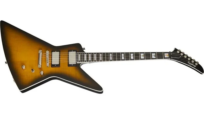 Epiphone Prophecy Extura Electric Guitar Yellow Tiger Aged Gloss