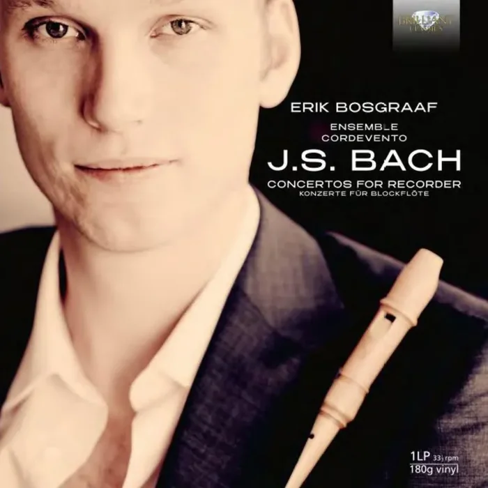 Erik Bosgraaf • Bach Concertos for Recorder, Vol. 1 (LP)